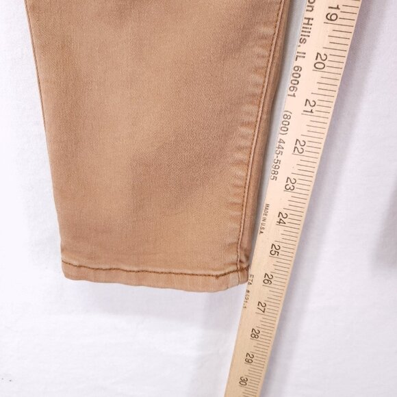 Free People Rust Skinny Jeans Size 27 Stretch Denim Low Rise Boho Fall Essential - Picture 5 of 13